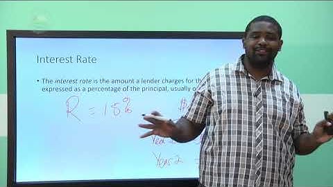 Timothy Atwell CSEC Math- Consumer Arithmetic Simple Interest  Pt.1