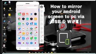 How to mirror your android screen to pc via Usb& wifi /How to download mirrorgo by Behind the techno screenshot 5