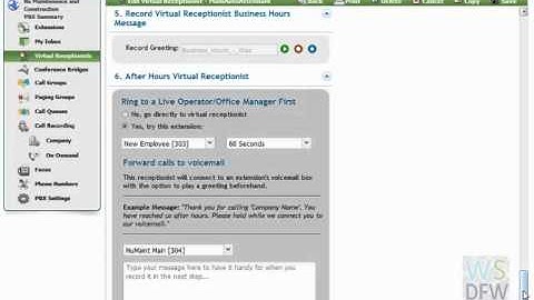 Vocalocity After Hours Forwarding Setup