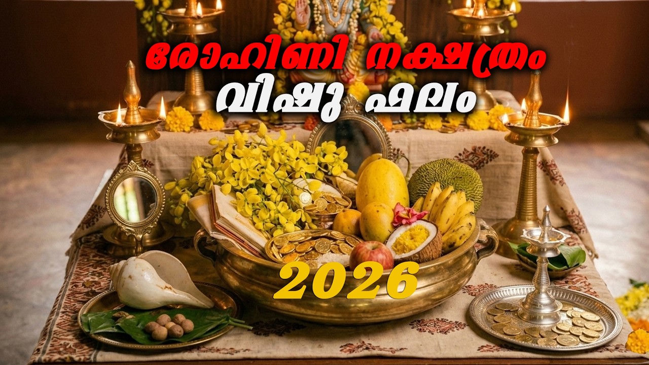 വിഷു ഫലം രോഹിണി നക്ഷത്രം 2026–27 | ജീവിതത്തിൽ വലിയ മാറ്റങ്ങൾ വരുമോ?
