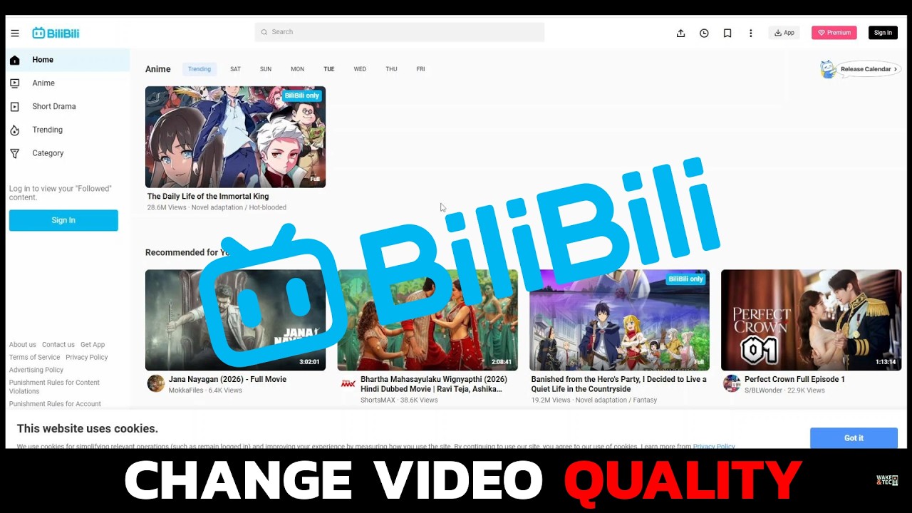 How to Change Video Quality on BiliBili (2026 Guide)? - YouTube