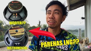 May Pinagkaiba ba talaga ang Instrumental at Woofer Speakers??