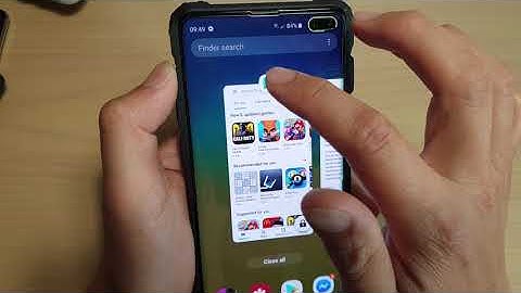 What Lock / Unlock This App does on Recent Apps Screen on Android | Galaxy S10