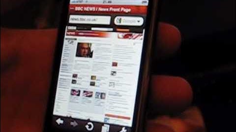 Opera Mini on iPhone
