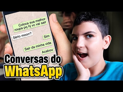 CONVERSAS DO WHATSAPP *Minha reação foi impagável!