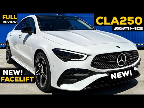 2024 MERCEDES CLA 250 AMG NEW FACELIFT Entry Coupe! FULL In-Depth