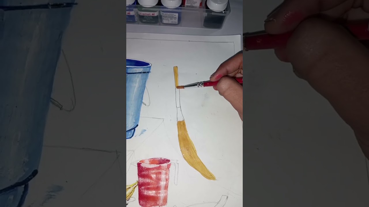 Still life painting ~ intermediate painting ~ A grade painting | # shorts