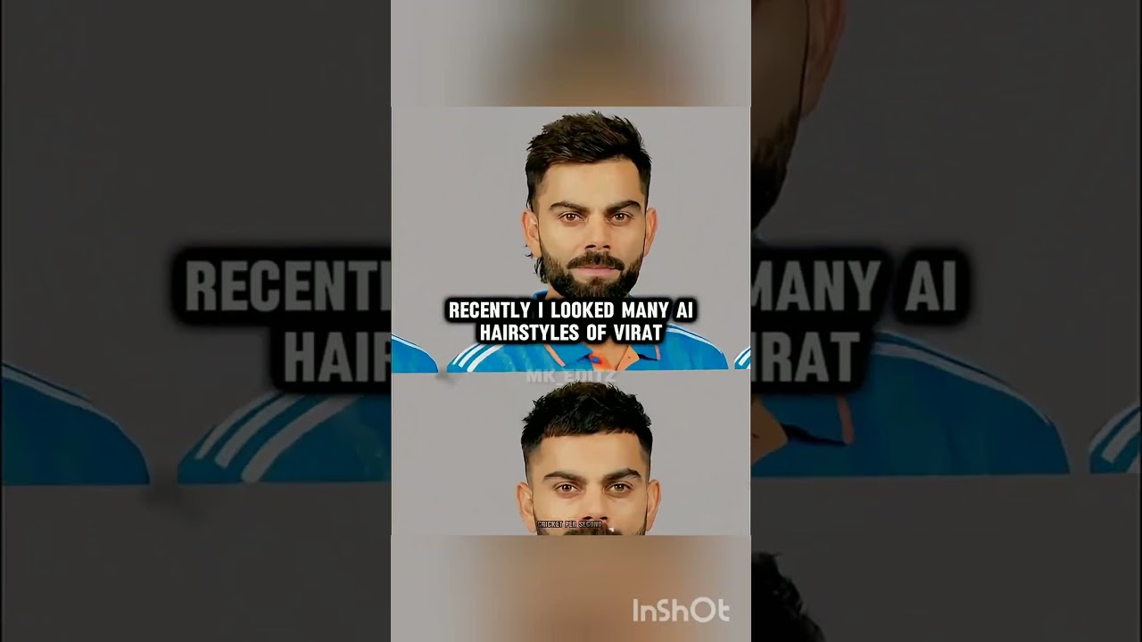 Virat haircut #cricket #viratkohli #trending