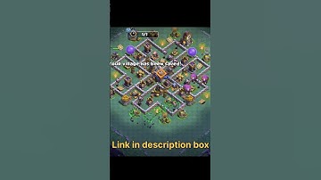 Best Builder Hall 9 base Copy Layout || Anti 3 Star Base #clashofclans #shorts