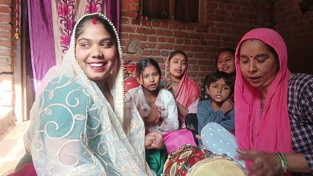 🙏दिल मेरा ले गया सवारी ओढ़ के काली कमरिया🙏 Radhe Krishna mandali Sonam Saini, angles sharma 