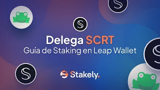 Cómo hacer Staking de SCRT con Leap Wallet | Guía de Staking de Secret Network screenshot 4