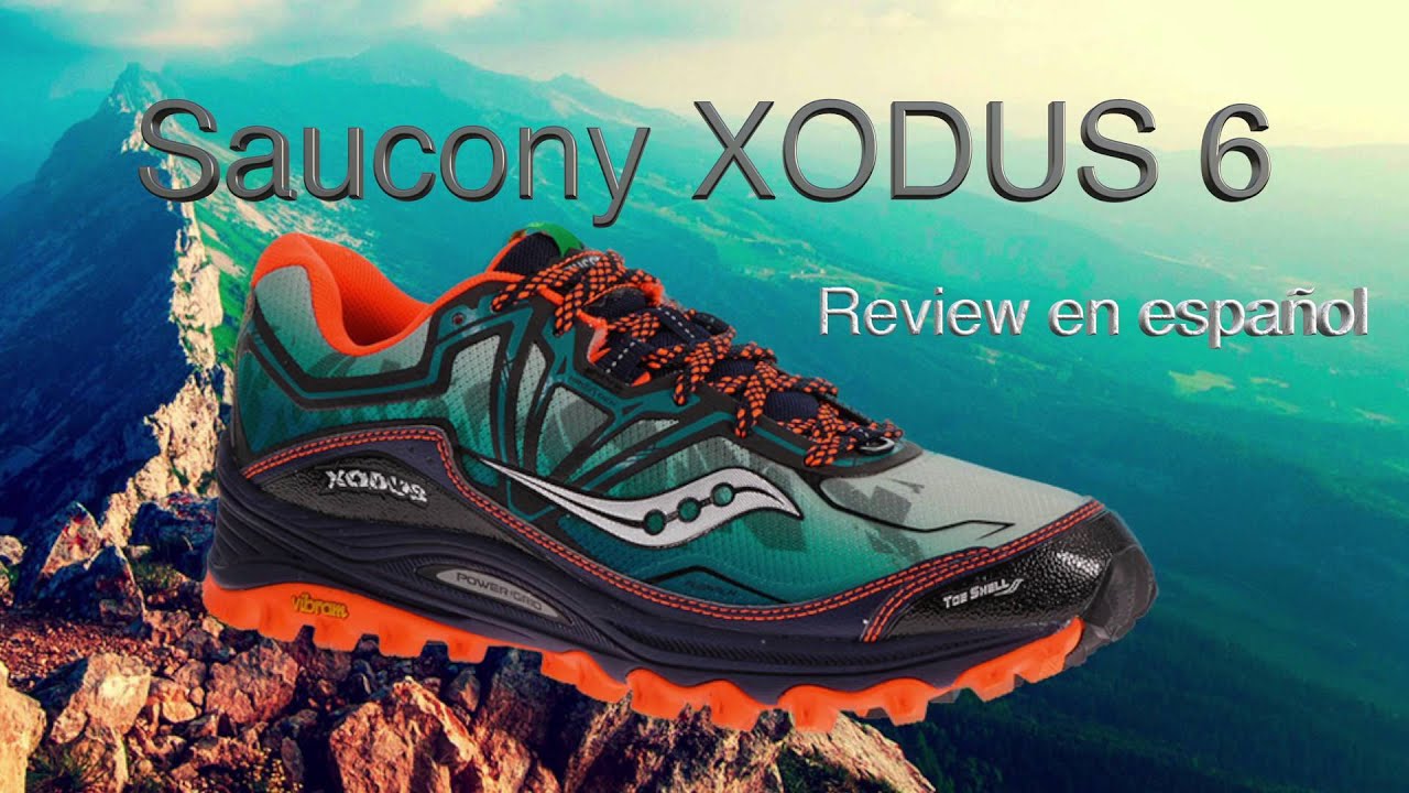 Rewiew en español de las Saucony XODUS X6, zapatillas para trail y trekking  - YouTube