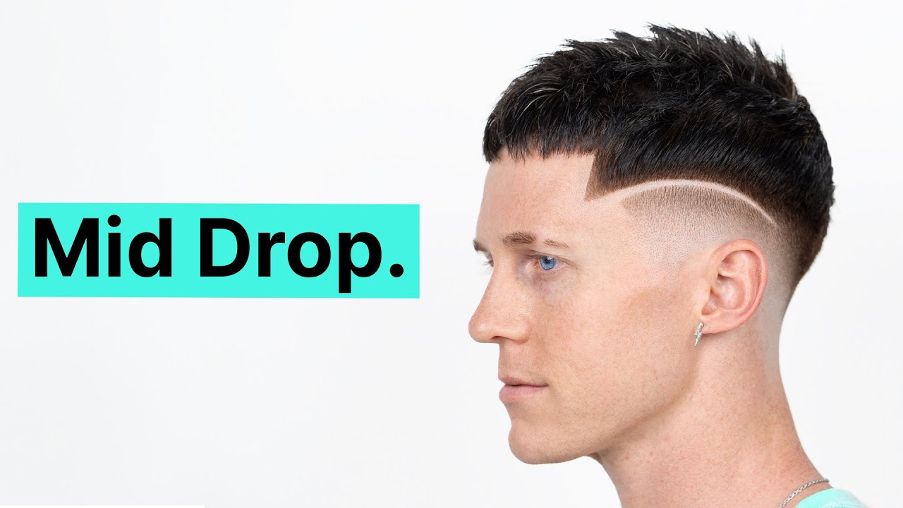 Flawless Mid Drop Fade & Design Haircut Tutorial