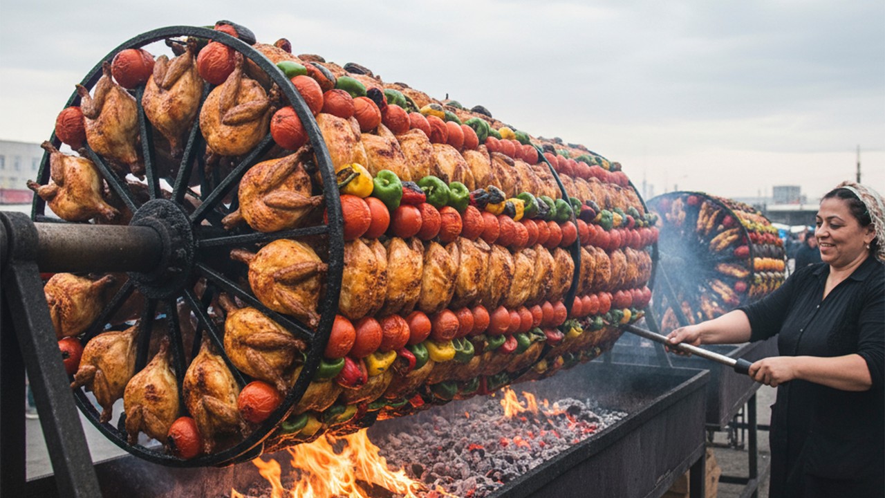 🥇Top 10 Unusual Oven and BBQ Grill Constructions Using Scrap Metal and Cooking 20 Dishes