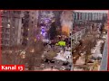 Attack by drones on Russian city of St. Petersburg - buildings were damaged, people were evacuated