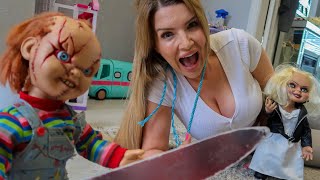 Chased By Killer CHUCKY Is So Scary!! Part 2 by Action Time TV 150,420 views 5 months ago 2 minutes, 48 seconds