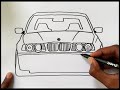 How to draw car