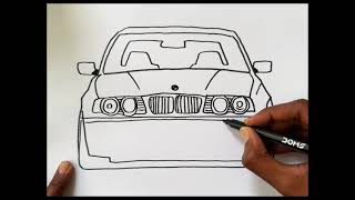 How to draw car