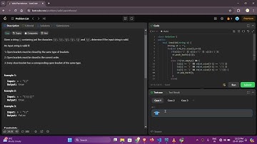 20. Valid Parentheses in C++: Efficiently Checking Balanced Brackets