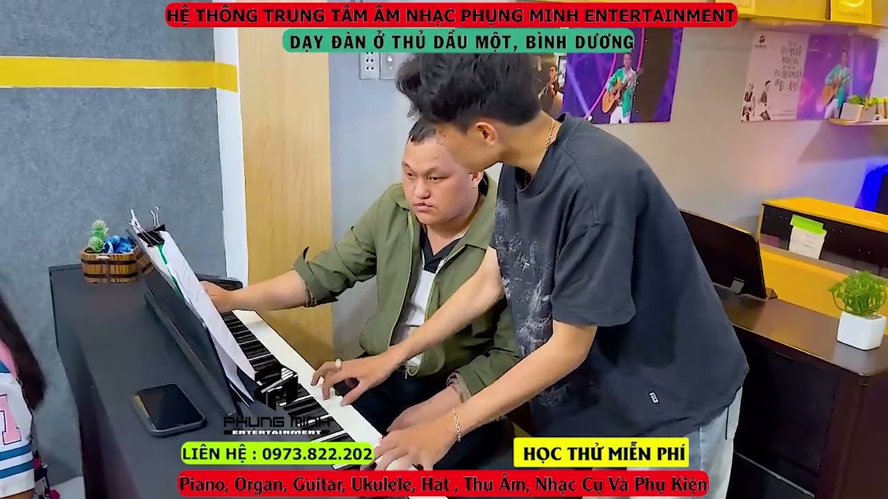 💥🎹🎸LỚP HỌC ĐÀN PIANO - GUITAR - ORGAN Ở BÌNH DƯƠNG | HỌC THỬ MIỄN PHÍ - youtube