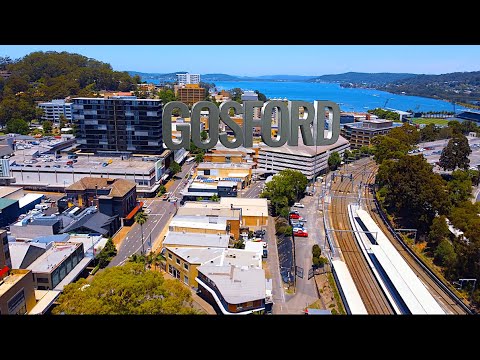 GOSFORD NSW Central Coast city centre north of Sydney