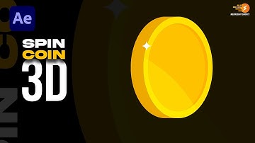 After Effects Tutorial | Coin Spin in 3D | Urdu & Hindi