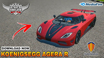 BUS SIMULATOR INDONESIA KOENIGSEGG AGERA R CAR MOD BUSSID