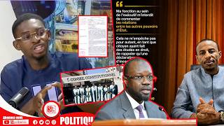 CC neutre - fary corrige Aldiouma Sow aprés son texte sur le recours vs Sonko "art92 bi mo wané ni