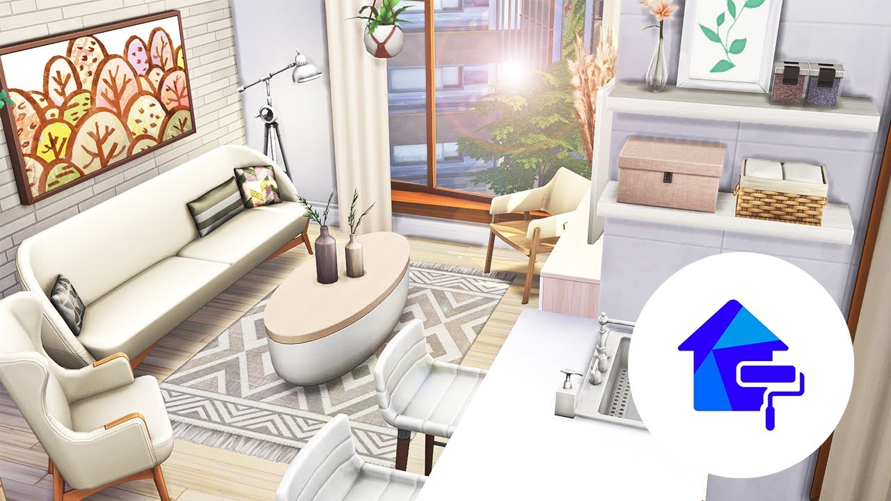 Scandinavian Apartment \\ Dream Home Decorator || The Sims 4 Apartment ...