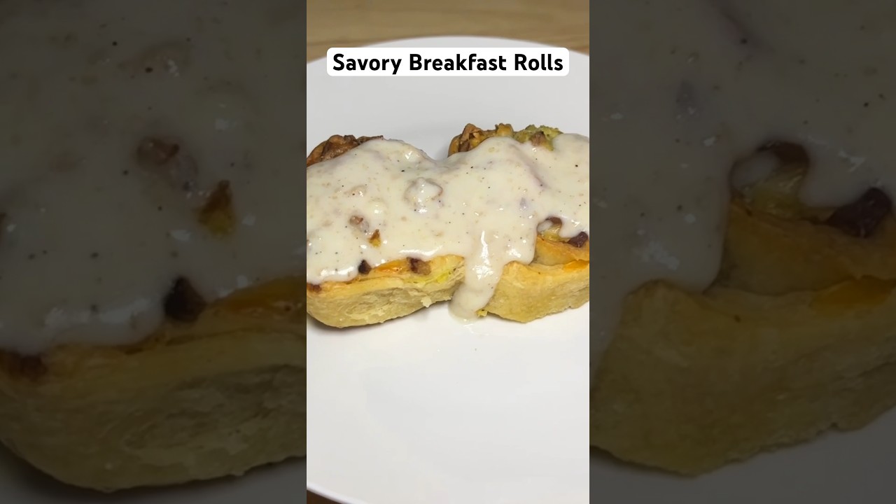 You need to try these savory breakfast rolls! 