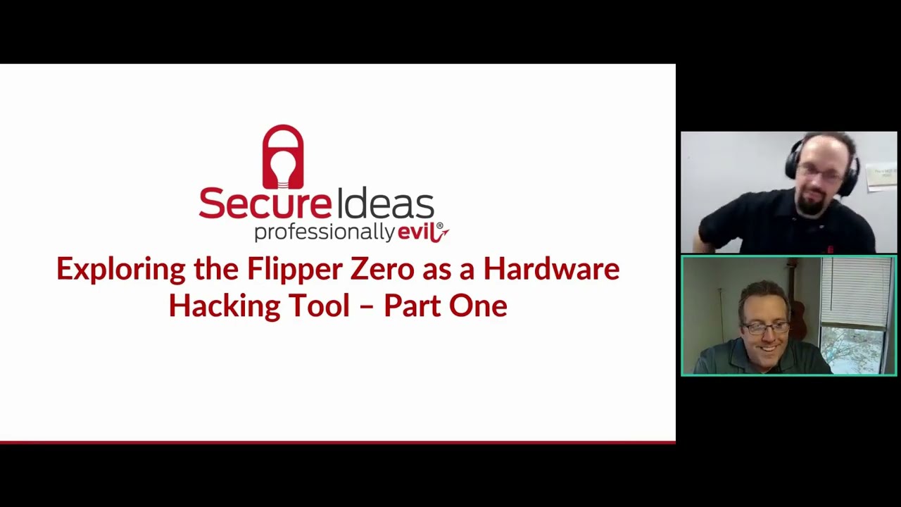 Flipper Zero: A Hardware Hacking Multitool Webcast