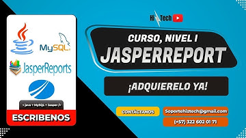 ► CREAR REPORTES CON JASPERREPORTS 📊 Presentación del CURSO  【JAVA MYSQL JASPERSOFT STUDIO】
