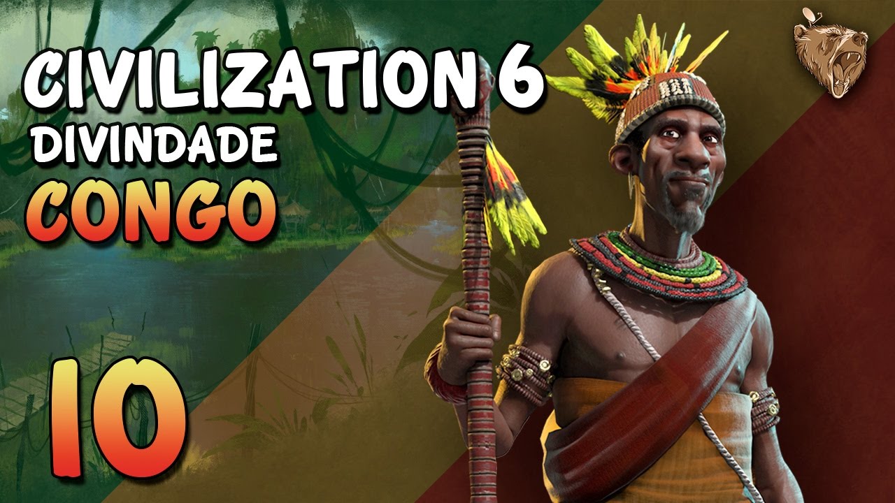 Civilization 6 Congo 10 "Todos os Artistas" Vamos Jogar Deity