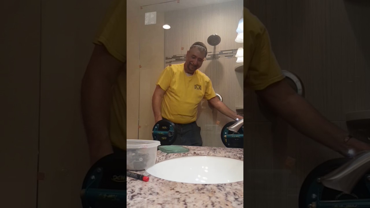 How to install a frameless shower door YouTube
