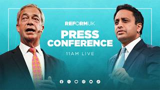 Watch LIVE as Nigel Farage and Zia Yusuf lay out our plans to keep criminals behind bars.