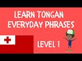 Learn Tongan – Common Everyday Phrases (Tongan Language)