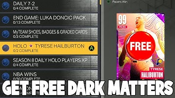 HOW TO GET TONS OF *FREE* DARK MATTERS IN SEASON 8! DAILY DARK MATTERS IN NBA 2K23 MYTEAM!
