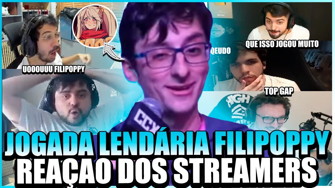 STREAMERS REAGEM ao FILIPOPPY HUMILHANDO os PRÓS no CBOLÃO ! EXÓDIA MARTELO vs PRIMOS