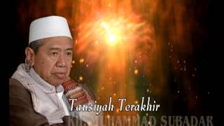 Pesan KH. Muhammad Subadar kepada Santri dan Alumni Pondok Besuk