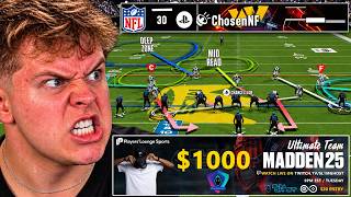 Things got HEATED in this $1000 MUT Tournament... (trash talk vs pros)