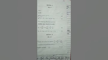 MDU Rohtak Bsc pass course 3rd sem dec 2022 question paper ( partial differential equations)