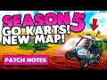 New Desert Biome Map + All Terrain Kart Vehicle | Season 5 Patch Notes | Fortnite Battle Royale