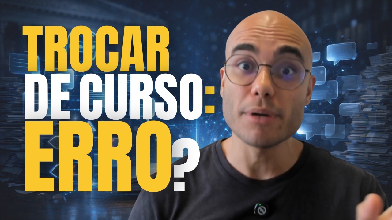Qual a melhor IA pra estudar e quando trocar de curso NÃO ajuda | Você me pergunta, eu te respondo