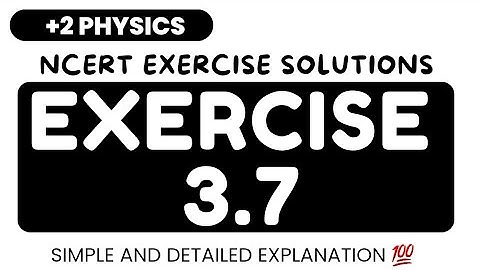 Ncert Exercise 3.7||Current Electricity||Class 12 Physics|Ncert Exercise Solutions|Fizixguru