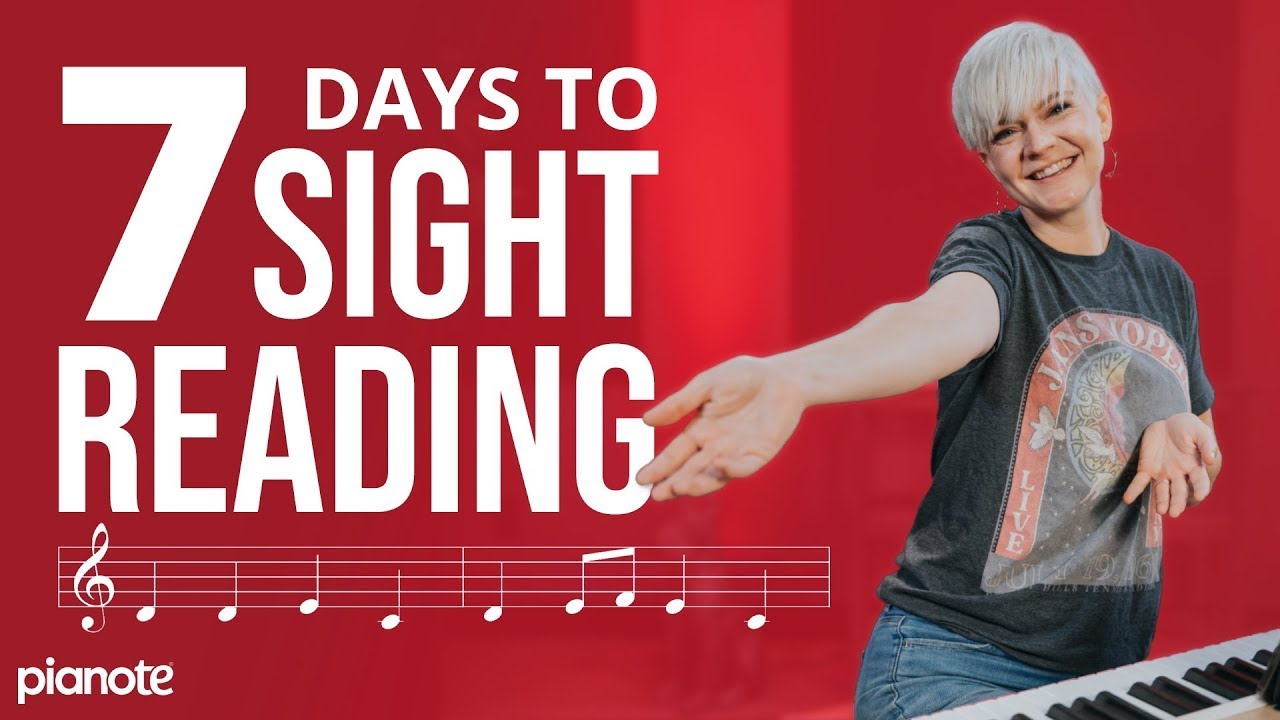 ⁣Read Music in 7 Days 🎼🎵 (Beginner Piano Lesson with Downloads)