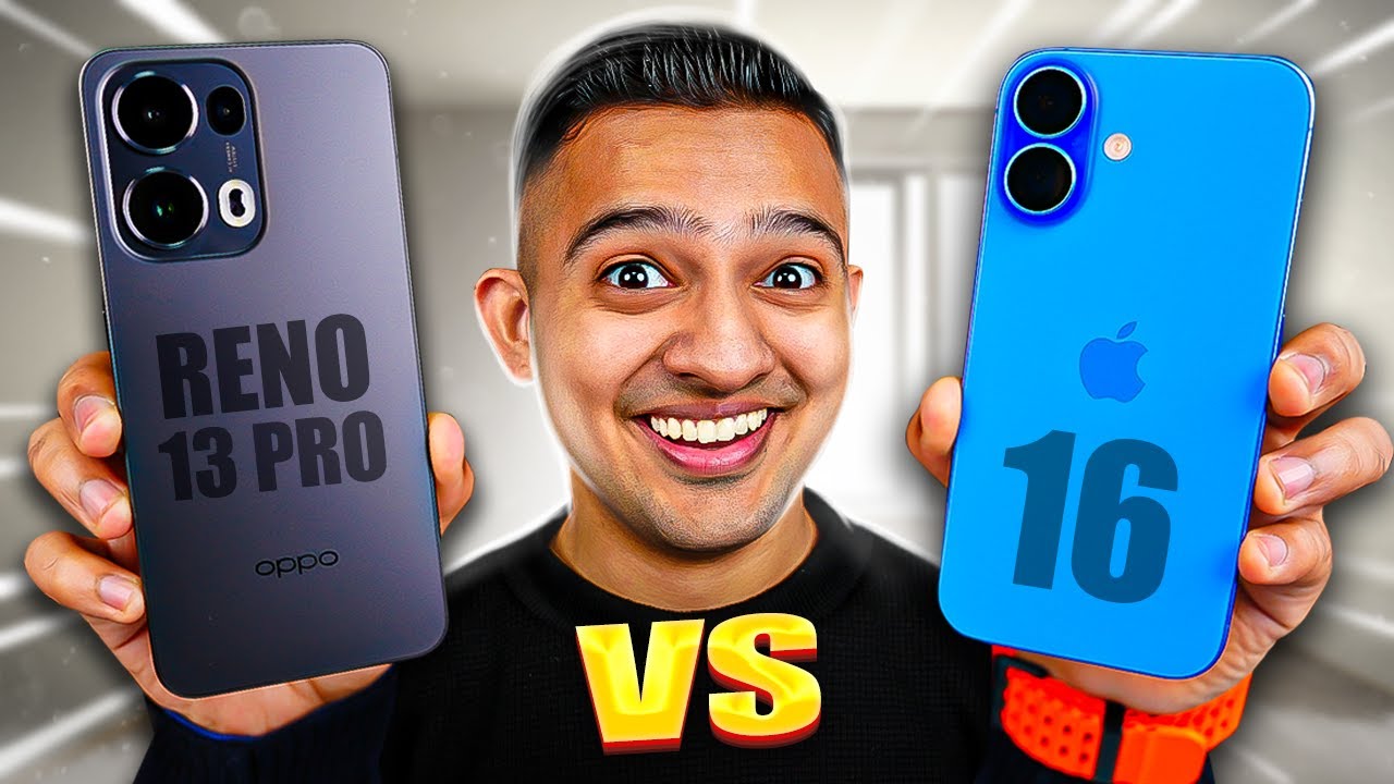 Oppo Reno 13 Pro Vs iPhone 16 - Full Comparison⚡️Which Is Better Option ? 🔥