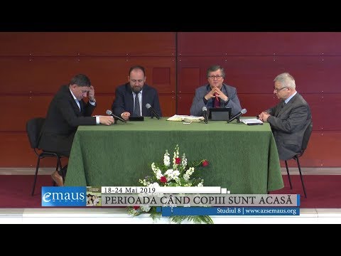 Studiul 8 - Perioada când copiii sunt acasă | 18-24 mai 2019