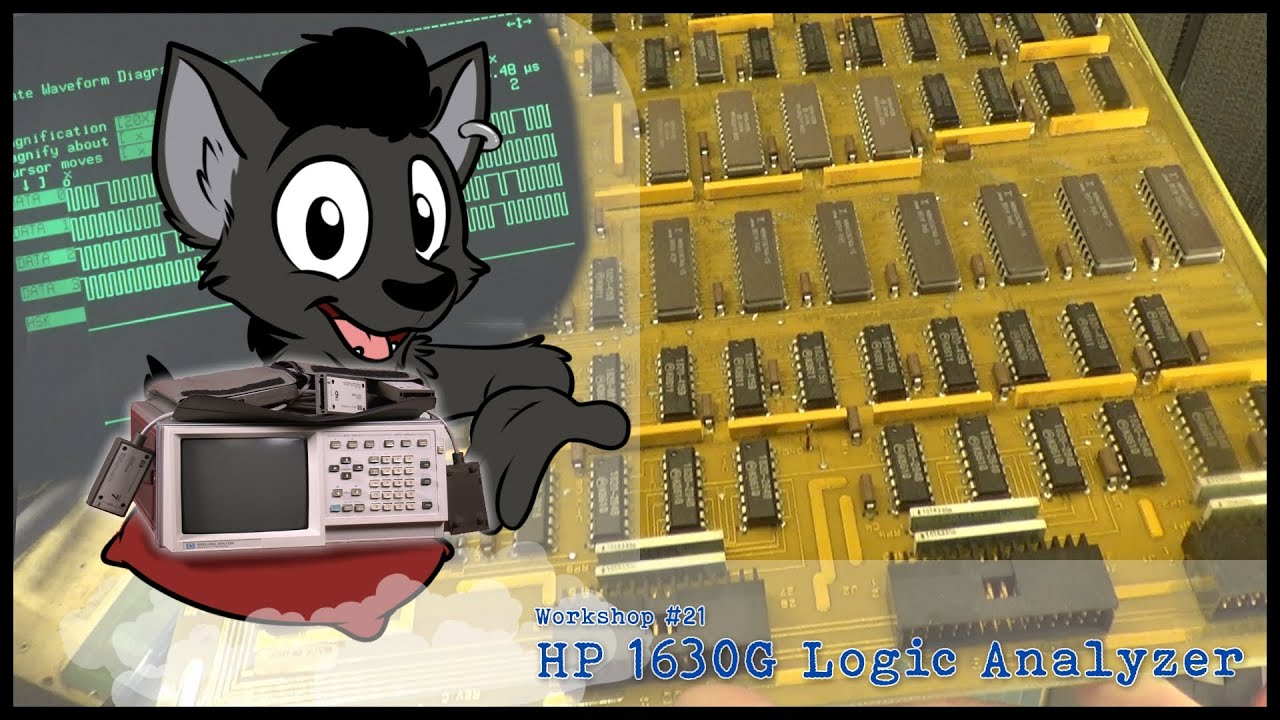 HP 1630G Logic Analyzer YouTube