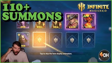 110 Miracle Summons! || Infinite MagicRaid