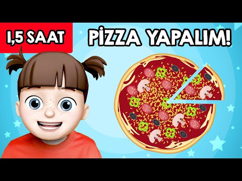 Haydi Pizza Yapalım! - 1,5 SAAT Eğlenceli Çocuk Şarkıları